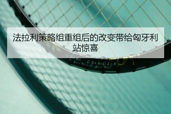 法拉利策略组重组后的改变带给匈牙利站惊喜